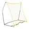 Iron Tube and Polyester Soccer Trainer Rebounder Net, Portable